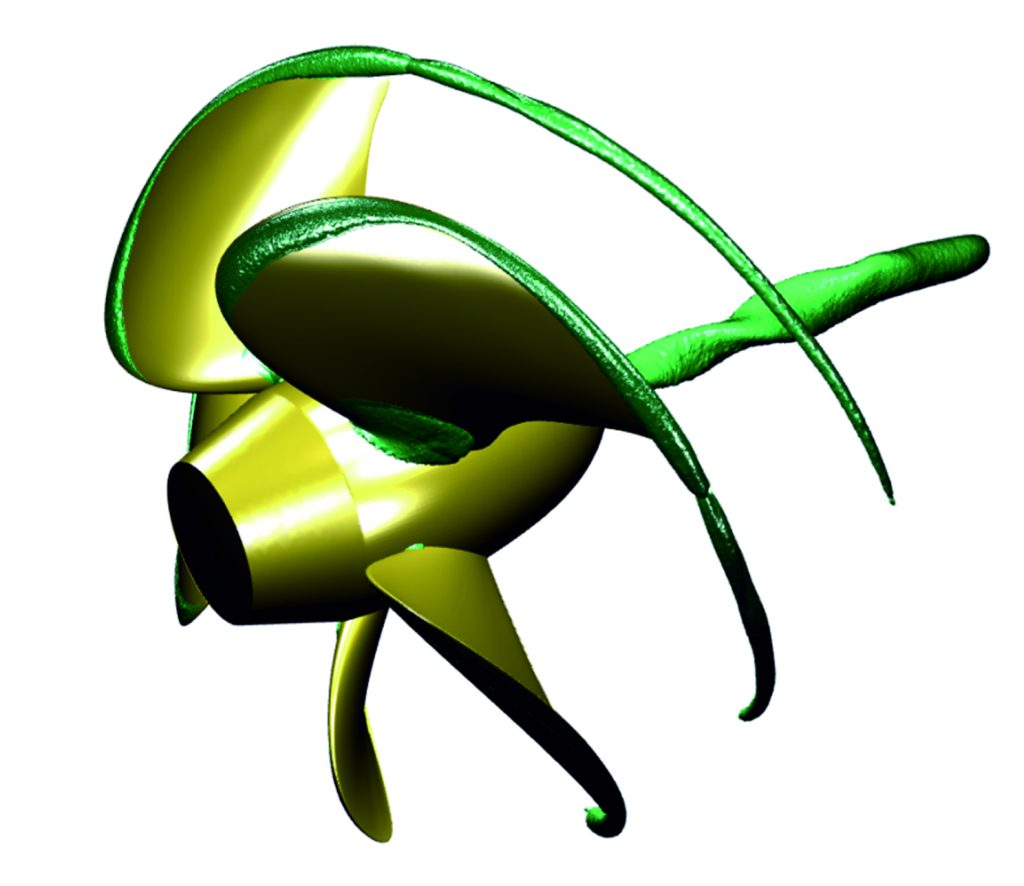 Propulsion Systems and Cavitation, Ansys, Simulia, Siemens, Integrated FEA|CFD with Artificial Intelligence