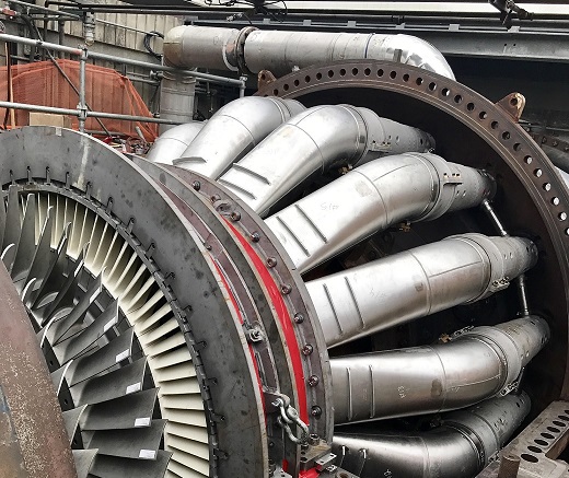 Gas Turbine Combustion, Ansys, Simulia, Siemens, Integrated FEA|CFD with Artificial Intelligence