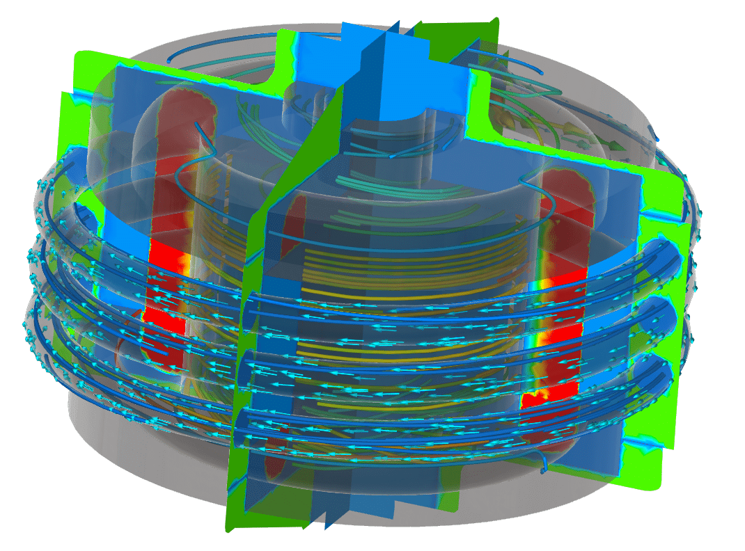 Themal FSI Simulation, Ansys, Simulia, Siemens, Integrated FEA|CFD with Artificial Intelligence