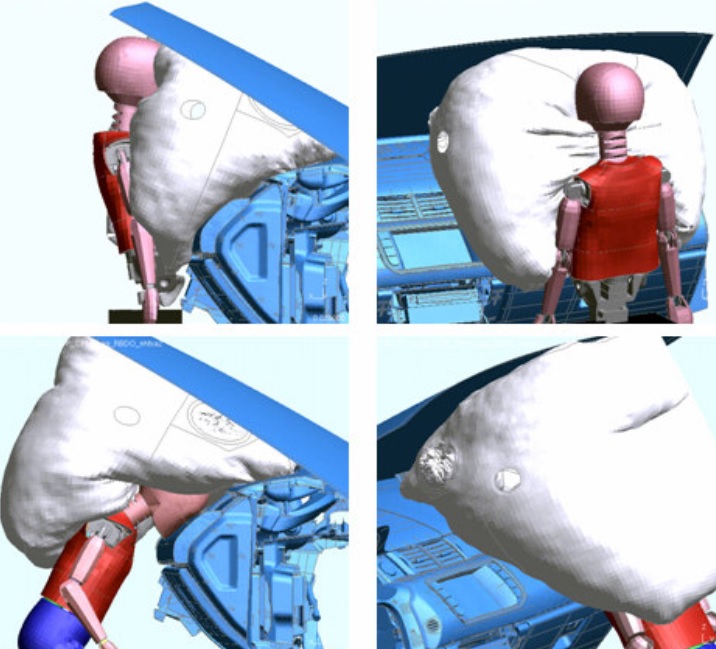 Occupant Restraint Systems, Ansys, Simulia, Siemens, Integrated FEA|CFD with Artificial Intelligence