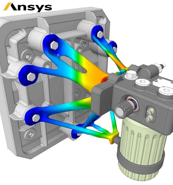 Generative Design & Lattice Structures: Topology, Shape and Bead Optimization, Ansys, Simulia, Siemens, Integrated FEA|CFD with Artificial Intelligence